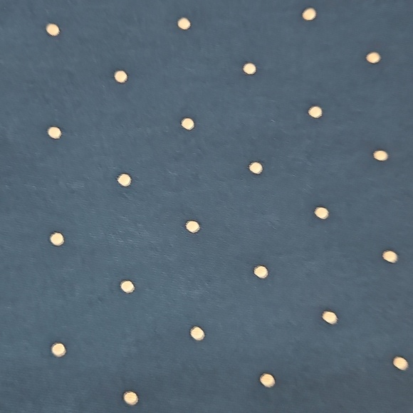 J‎ Jill Wearever Women's Dark Teal / Swiss Dot Wide Leg Cropped Pants Sz 3X - Picture 3 of 5